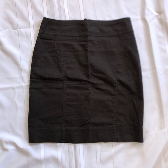 Vtg Classic Black Women's Pencil Skirt - Picture 2 of 12